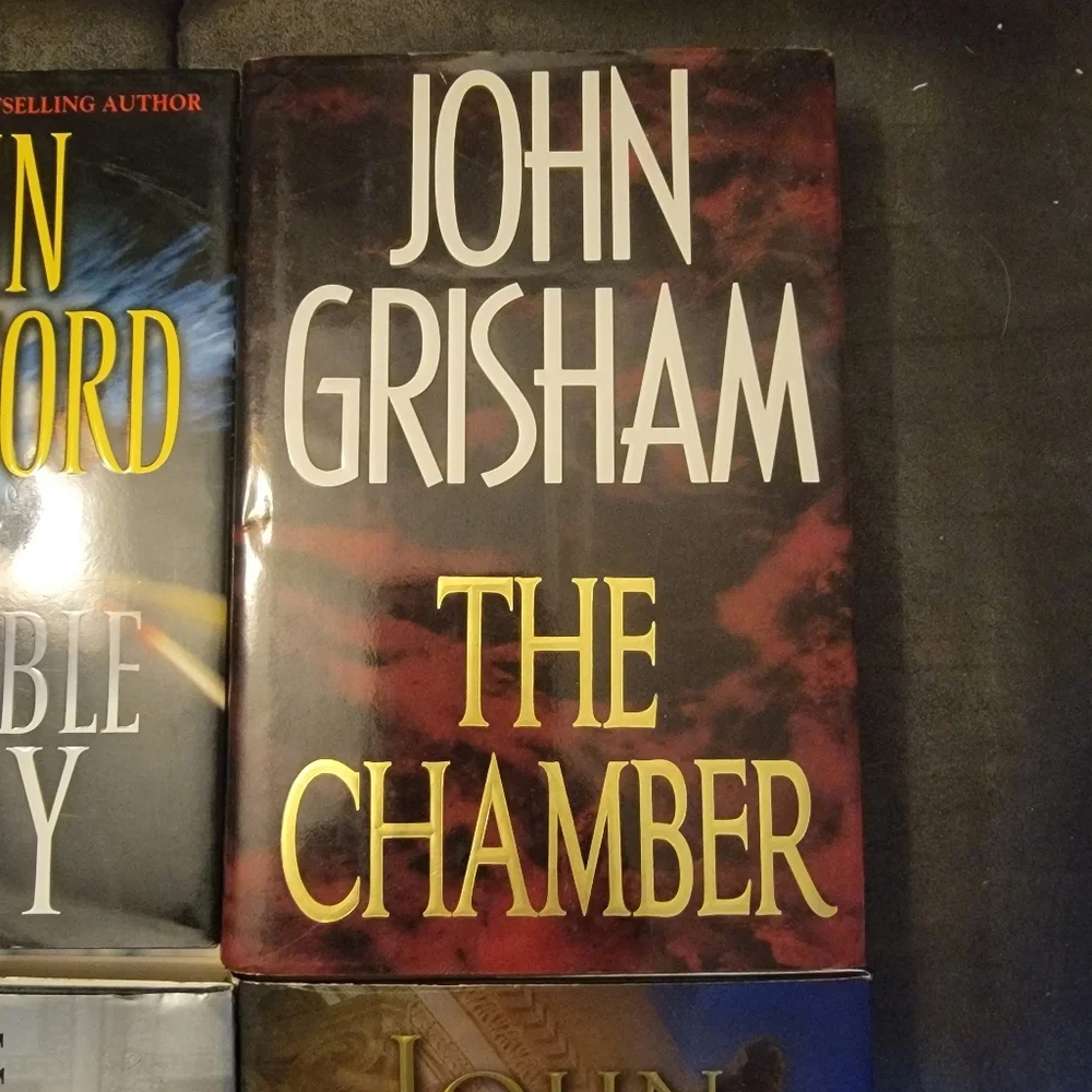 Pack of John‎ Grisham Novels: Chamber, Confession, & Brethren Hardbacks